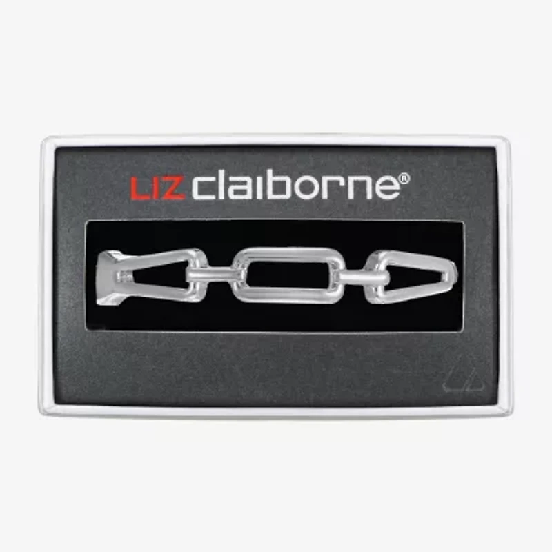 Liz Claiborne Link Womens Rectangular Bangle Bracelet