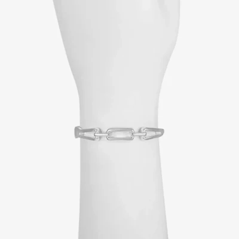 Liz Claiborne Link Womens Rectangular Bangle Bracelet