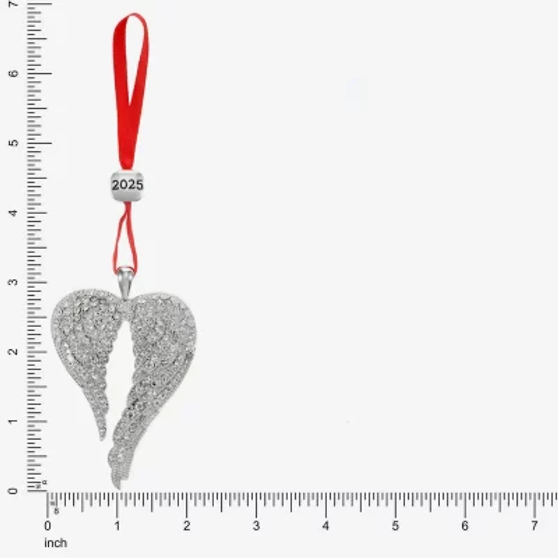 Monet Jewelry Silver Tone Christmas Ornament
