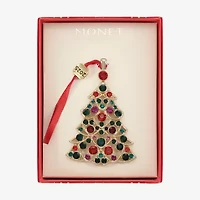Monet Jewelry Gold Tone Christmas Tree Christmas Ornament