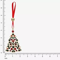 Monet Jewelry Gold Tone Christmas Tree Christmas Ornament