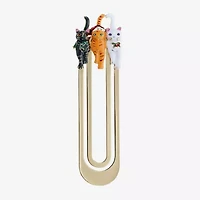Monet Jewelry Gold Tone Cat Trio Bookmark