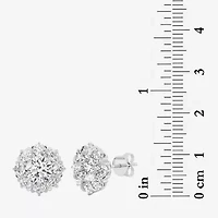 Grown Gorgeous (F,Vs2) 2 1/10 CT. T.W. Lab White Diamond 14K Gold 10.2mm Round Stud Earrings