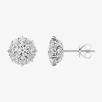 Grown Gorgeous (F,Vs2) 2 1/10 CT. T.W. Lab White Diamond 14K Gold 10.2mm Round Stud Earrings