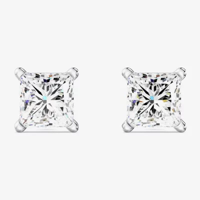 1 3/8 CT. T.W. Lab-Grown (G / Si1-Si2) Diamond Princess-cut Stud Earrings 10K or 14K Gold