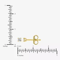 Si2/H-I Unisex Adult 1/3 CT. T.W. Lab Grown White Diamond 10K Gold Round 2 Pair Jewelry Set