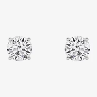 Grown Gorgeous (F, Vs2) 1 1/10 CT. T.W.  Lab-Grown Diamond 14K Gold or Platinum 6.1mm Round Stud Earrings
