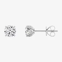 Grown Gorgeous (F, Vs2) 1 1/10 CT. T.W.  Lab-Grown Diamond 14K Gold or Platinum 6.1mm Round Stud Earrings
