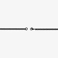 Mens 3.5mm Stainless Steel Box Chain