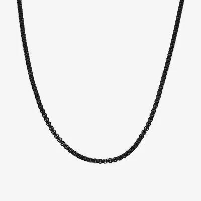Mens 3.5mm Stainless Steel Box Chain