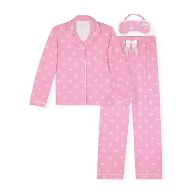 Sleep On It Little & Big Kid Girls Long Sleeve -pc. Pajama Sets