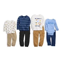 Okie Dokie Cargo Toddler & Little Boys Cuffed Regular Fit Jogger Pant