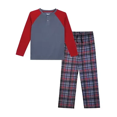 Sleep On It Little & Big Kid Boys Long Sleeve 2-pc. Pajama Sets