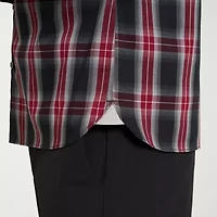 Van Heusen Everyday Defense Stain Shield Mens Long Sleeve Slim Fit Button-Down Shirt