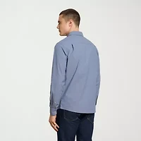 Van Heusen Originals Mens Long Sleeve Slim Fit Button-Down Shirt