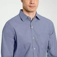 Van Heusen Originals Mens Long Sleeve Slim Fit Button-Down Shirt