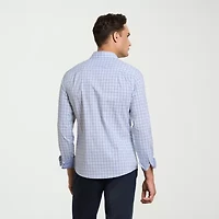 Van Heusen Originals Mens Long Sleeve Slim Fit Button-Down Shirt