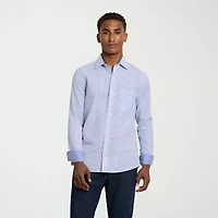Van Heusen Originals Mens Long Sleeve Slim Fit Button-Down Shirt