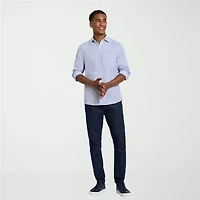 Van Heusen Originals Mens Long Sleeve Slim Fit Button-Down Shirt