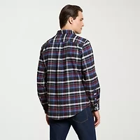 Van Heusen Weekend Mens Long Sleeve Regular Fit Button-Down Shirt