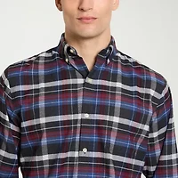 Van Heusen Weekend Mens Long Sleeve Regular Fit Button-Down Shirt