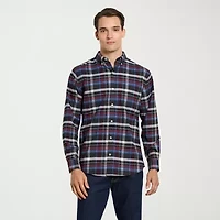 Van Heusen Weekend Mens Long Sleeve Regular Fit Button-Down Shirt