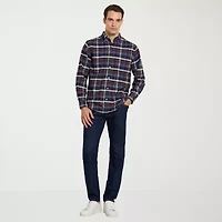 Van Heusen Weekend Mens Long Sleeve Regular Fit Button-Down Shirt