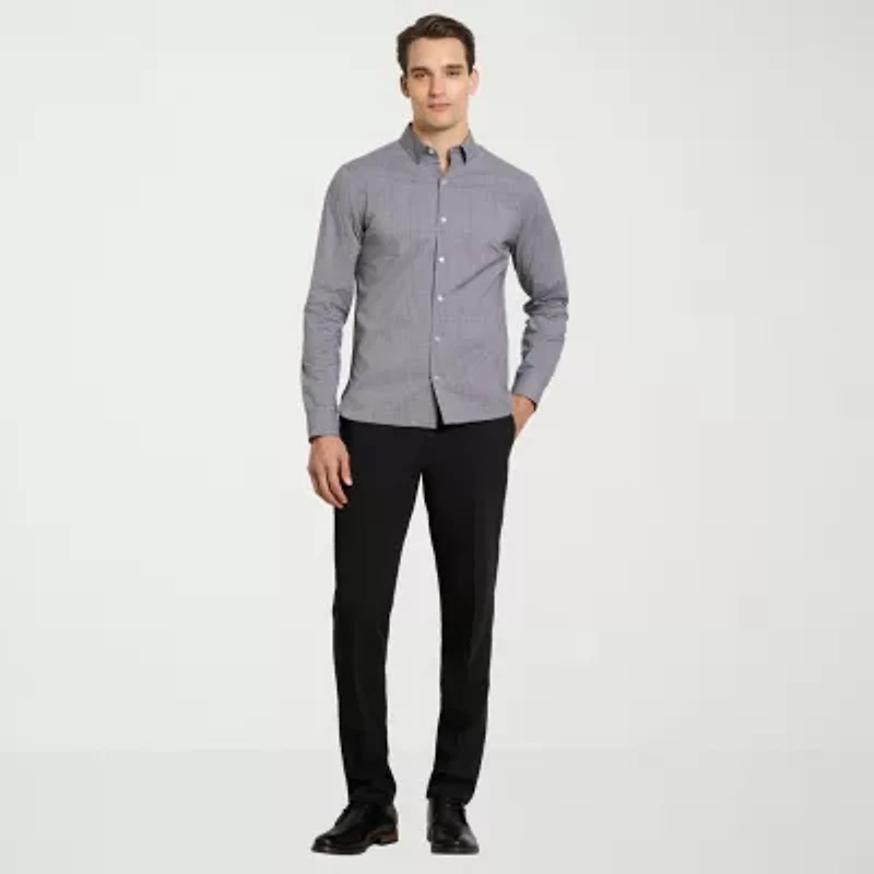 Van Heusen Weekend Mens Long Sleeve Regular Fit Button-Down Shirt