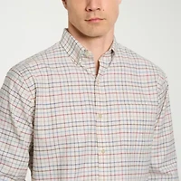 Van Heusen Weekend Mens Long Sleeve Regular Fit Button-Down Shirt
