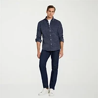 Van Heusen Weekend Mens Long Sleeve Regular Fit Wrinkle Free Button-Down Shirt