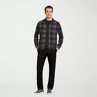 Van Heusen Performance Mens Long Sleeve Slim Fit Button-Down Shirt