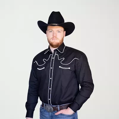 Western Express Mens Long Sleeve Shirt