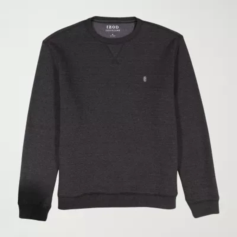 IZOD Advantage Performance Mens Crew Neck Long Sleeve Sweatshirt