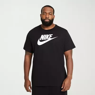 Nike Mens Crew Neck Short Sleeve Regular Fit Big and Tall Graphic T-Shirt
