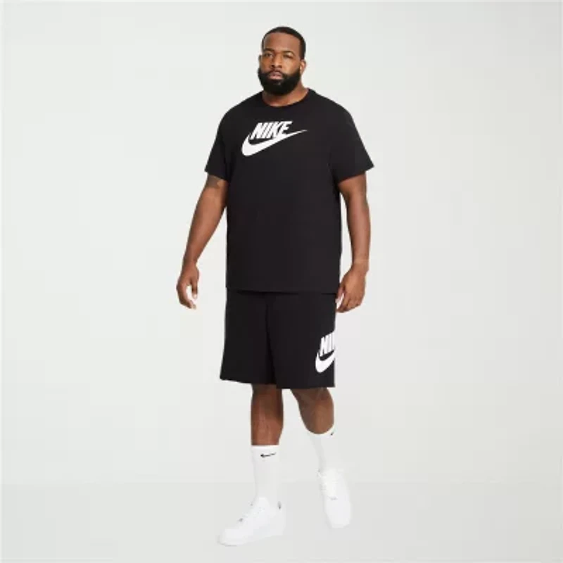 Nike Mens Crew Neck Short Sleeve Regular Fit Big and Tall Graphic T-Shirt