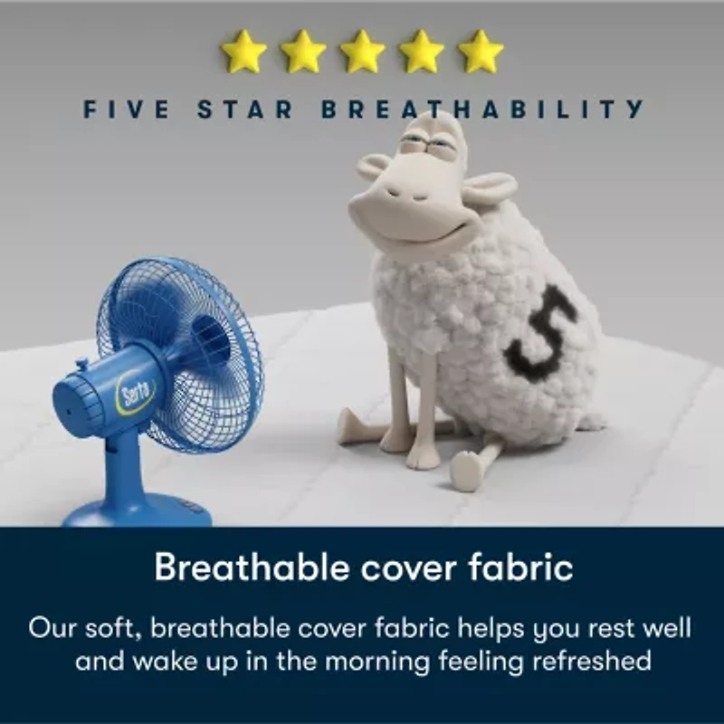 Serta Five Star Mattress 8" Medium Tight Top - a Box