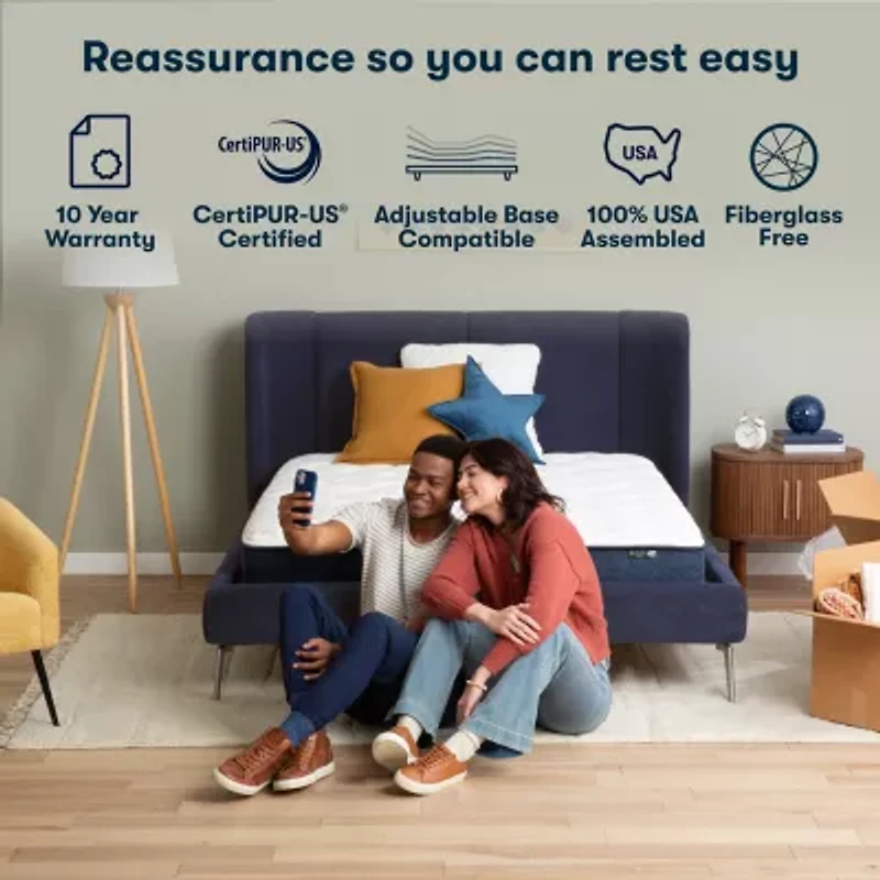 Serta Five Star Mattress 10" Plush Pillow Top - a Box
