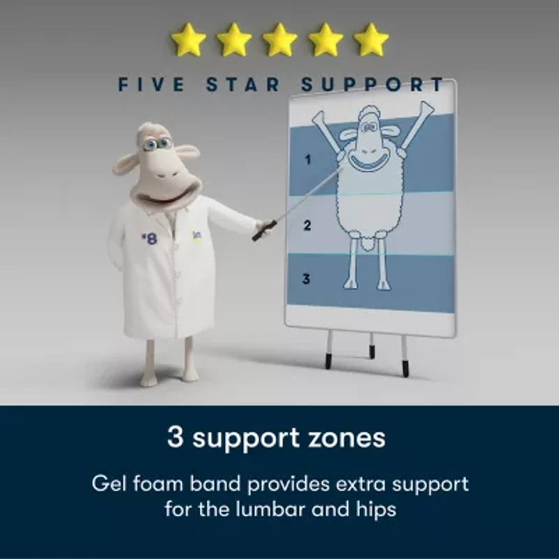 Serta Five Star Mattress 10" Medium Tight Top - a Box