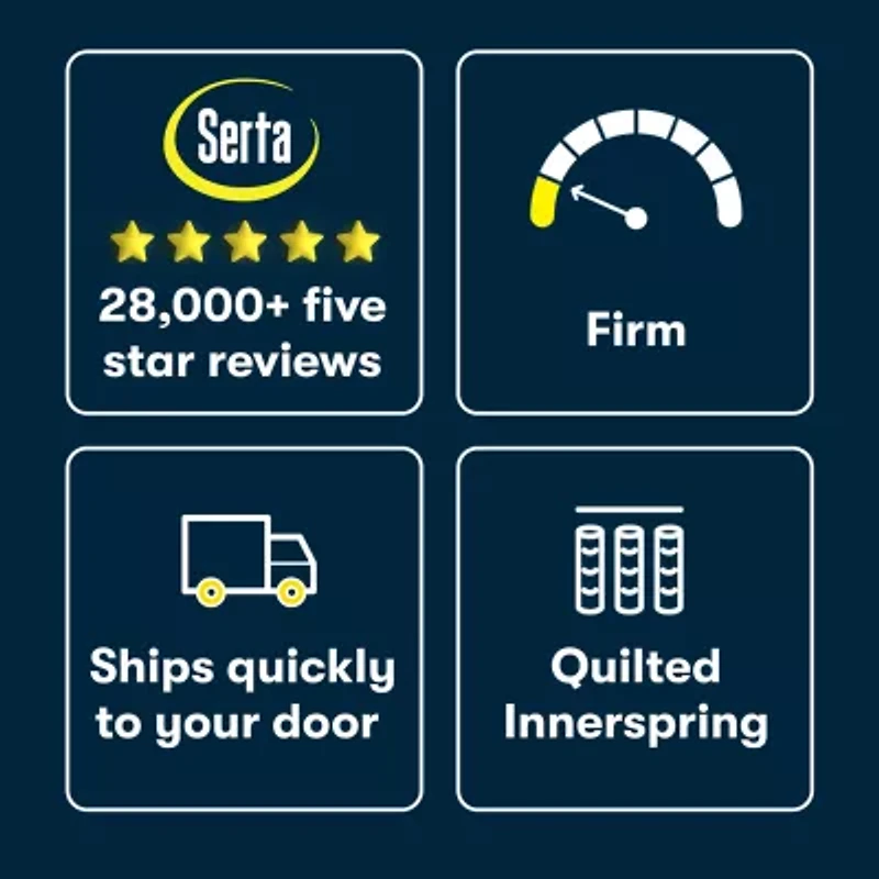 Serta Five Star Mattress 12" Firm Tight Top - a Box