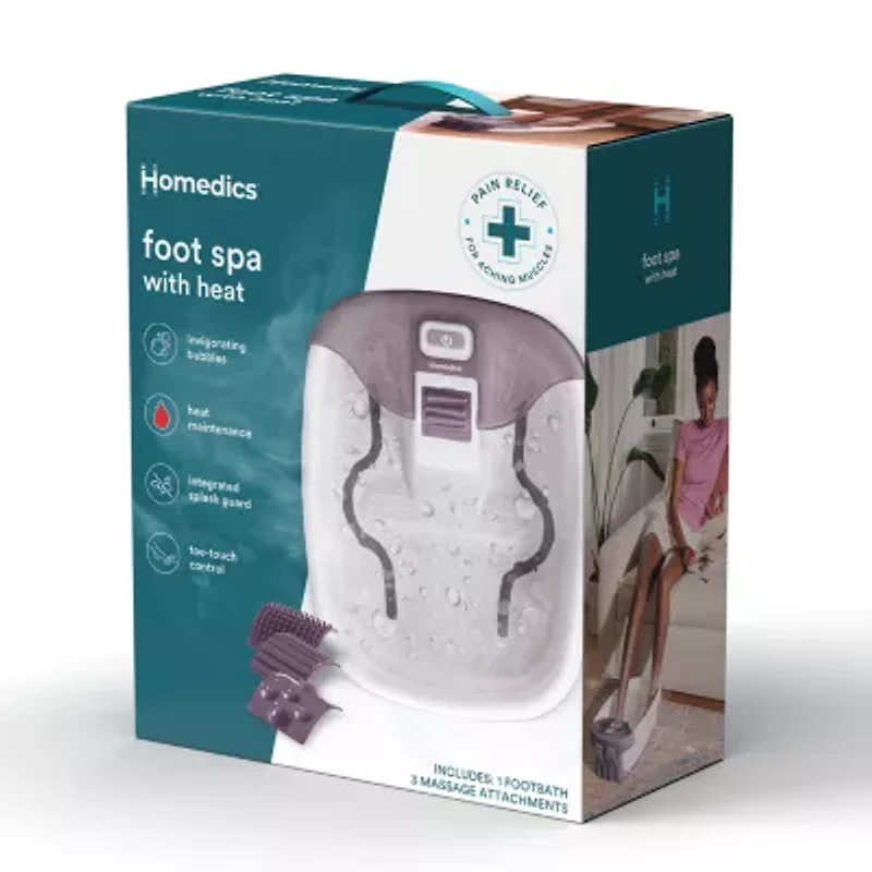 HoMedics Bubble Bliss Deluxe Foot Spa