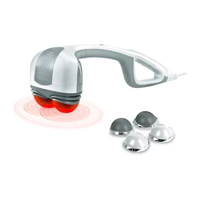 HoMedics Percussion Action Plus Handheld Massager with Heat