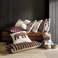 Bearpaw Cyrus Square Throw Pillow