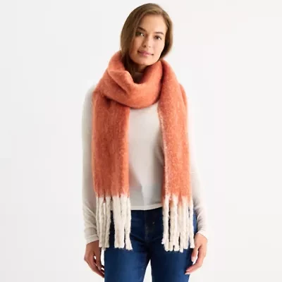 a.n.a Extreme Fringe Wrap Scarf