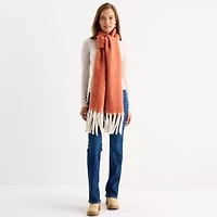 a.n.a Extreme Fringe Wrap Scarf