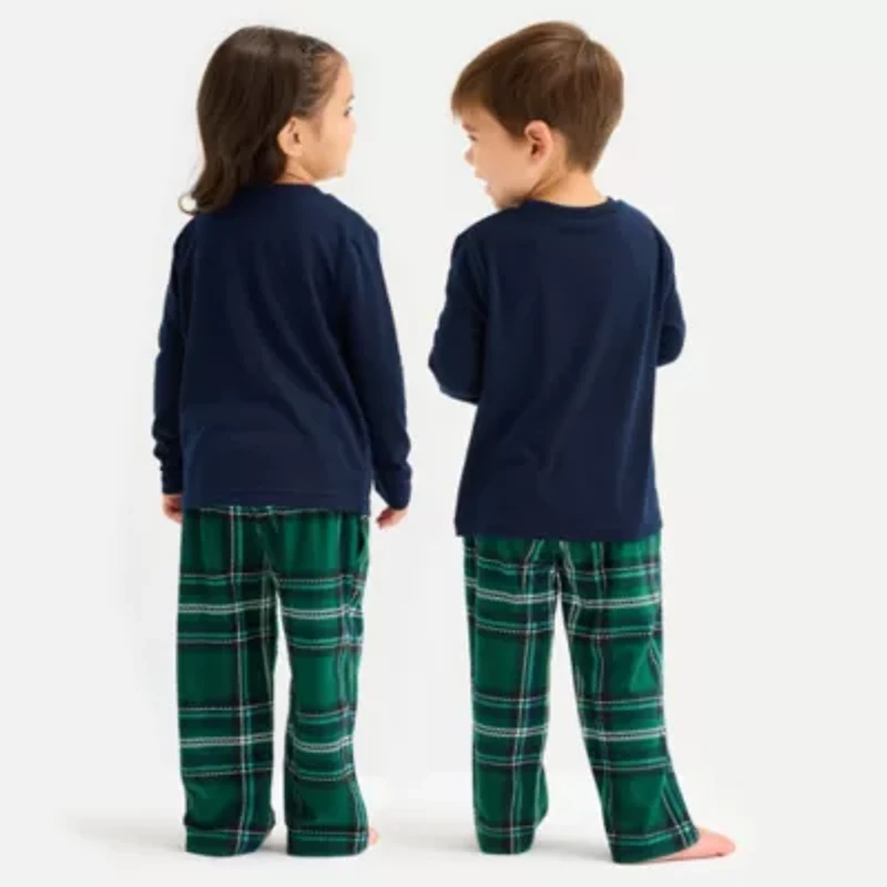 North Pole Trading Co. Toddler Unisex Crew Neck Long Sleeve 2-pc. Matching Family Pajama Sets