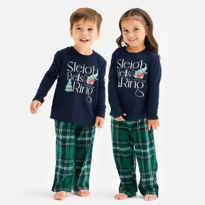 North Pole Trading Co. Toddler Unisex Crew Neck Long Sleeve 2-pc. Matching Family Pajama Sets