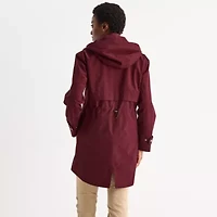 St. John's Bay Womens Hooded Midweight System Jacket