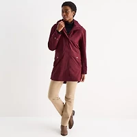 St. John's Bay Womens Hooded Midweight System Jacket