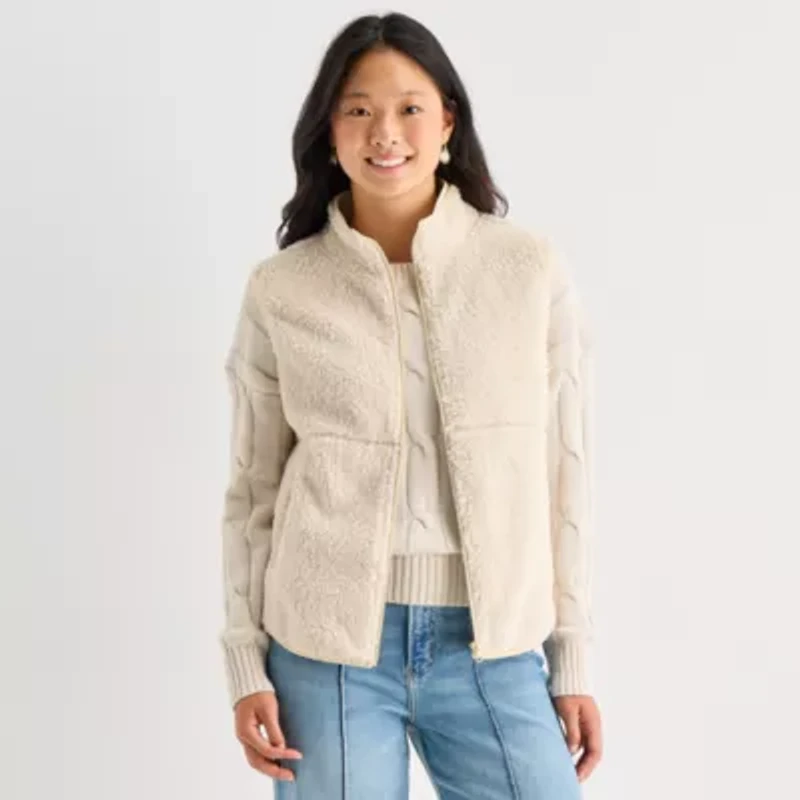 Arizona Sherpa Womens Lightweight Fleece Vest