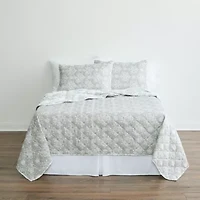 Brooklyn Loom Let It Snow 3-pc. Reversible Quilt Set